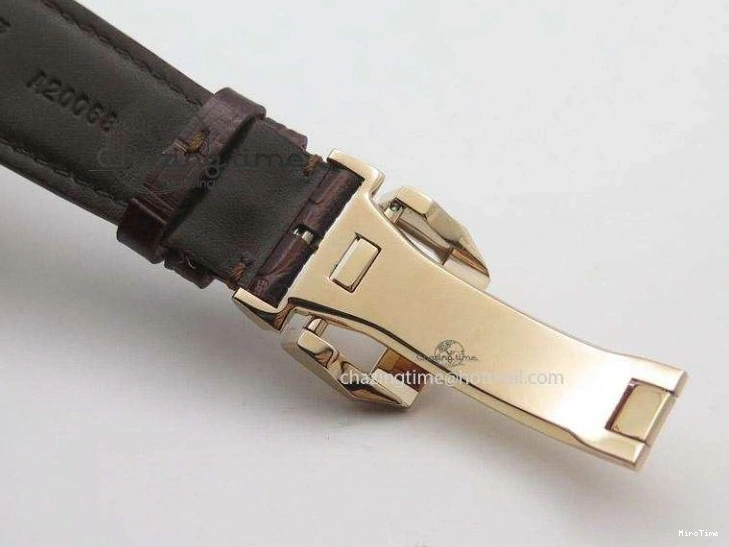 MIROTIME 0423 Portuguese Real PR IW500127 RG ZF 1:1 Best Edition Grey Red Dial On Brown Leather Strap A52010 V AllSeason 7331